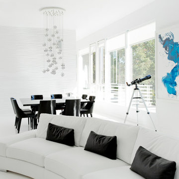 My Houzz: All Right With All-White in a Modern New Jersey Home