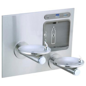 Elkay LZWS-EDFPBM117K EZH2O 8GPH Wall Mount Bi-Level Bottle - Stainless Steel