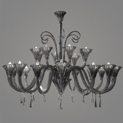 Rococo Chandelier Lamp - Chandeliers