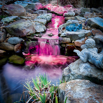 Water Feature with Lighting System