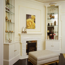Fireplace shelves