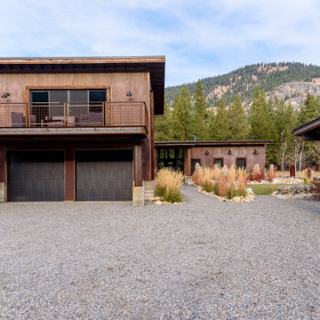 A Modern-Rustic Family Home Designed to Survive Wildfires