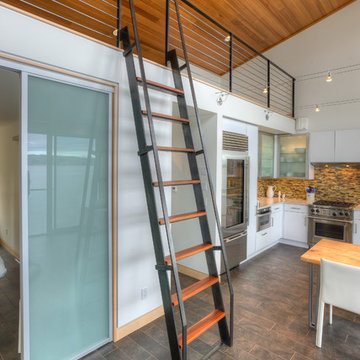 Tsunami House, Resilient Design, Camano Island WA