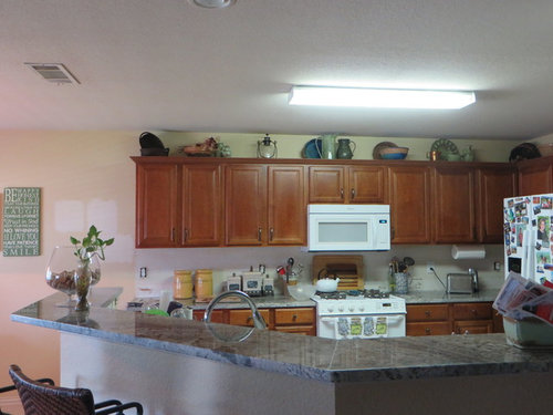 Replace Kitchen Fluorescent Light, How To Replace Fluorescent Light Fixture With Recessed Lighting