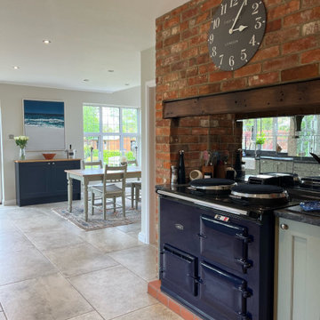 Traditional Green Shaker Kitchen