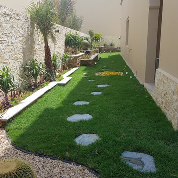 Swimming pool and landscape