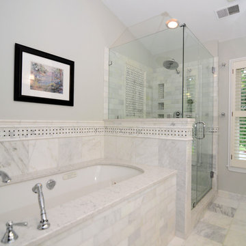 Traditional White Bathroom Olney, MD