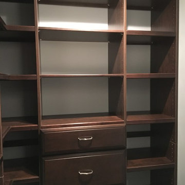 Man's make-over closet
