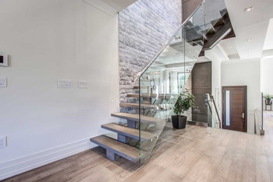 Example of a staircase design in Toronto
