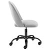 Alby Office Chair, Gray With Black Base