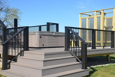 Inspiration for a craftsman deck remodel in Baltimore