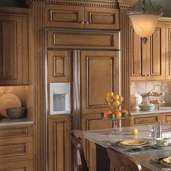 Wood-Mode Cabinetry - DECORATIVE REFRIGERATORS - Kitchen Cabinetry