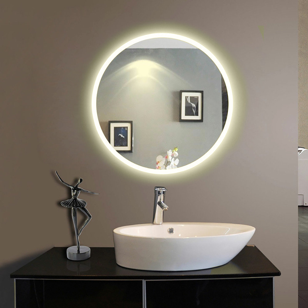 Orbit Round LED Mirror, 24"x1.75"