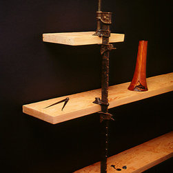 Clamp Shelf: Decommission Series #3 - Display And Wall Shelves 