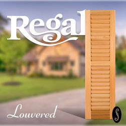 Regal Louvered Shutter - Exterior Shutters