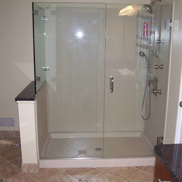 Euro Shower Enclosure with Return Panel