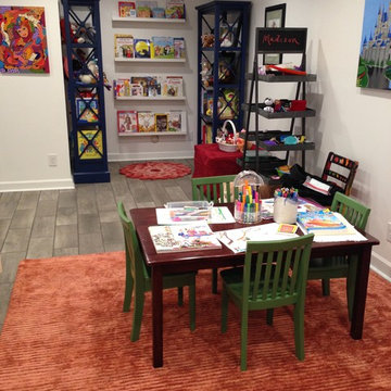 Basement Art Studio-King