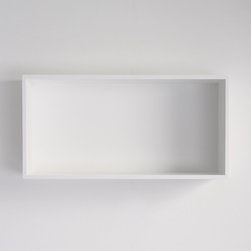 LUSSO STONE SOLID SURFACE STONE RESIN STORAGE CUBE MATT FINISH 600 SQUARE - Products