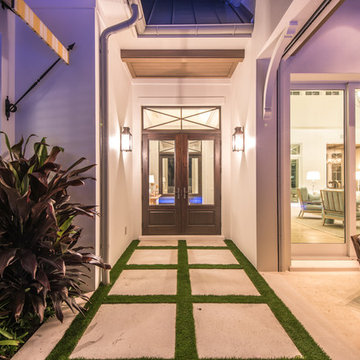 Hidden insect screens and hurricane shutters