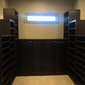 Two-Tone Large Master Closet