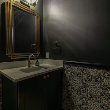 Overland Park Kitchen Remodel with Pantry Addition + Speakeasy Powder Bath