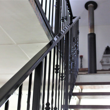 Gympie- wrought iron handrail