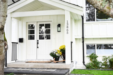 Transitional exterior home photo in Vancouver