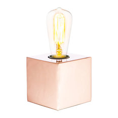 Lámpara Mesa Cube Cobre
