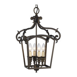 Royce Lighting - Royce Lighting Stalton 4-Light Chandelier Oil Rubbed Bronze - Chandeliers