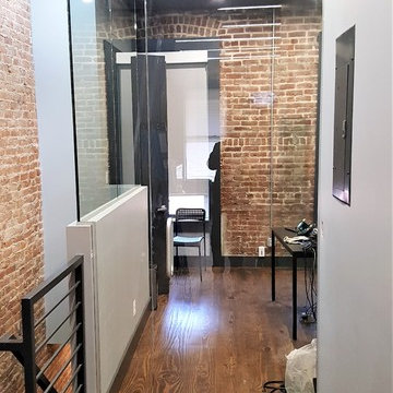 Office glass partition