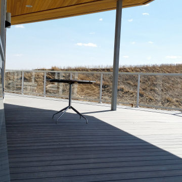 Wrap-Around Raised Deck