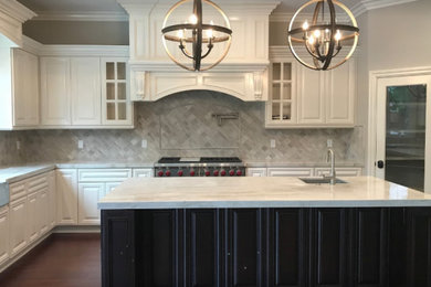 Kitchen photo in Orange County