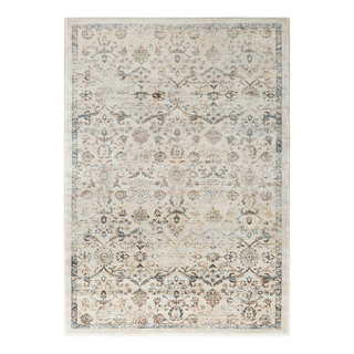 Machine Woven Tharunaya Area Rug THN-1026, 2'x3' - Traditional - Area ...