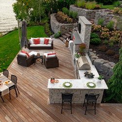 2021 Regional CotY Award Winner, Residential Landscape Design/Outdoor Living $10 - Deck Tiles And Planks