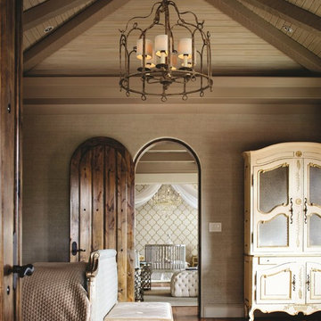 Carousel 6 Light Pendant in Bedroom