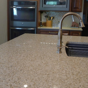 Spacious kitchen with room to entertain.