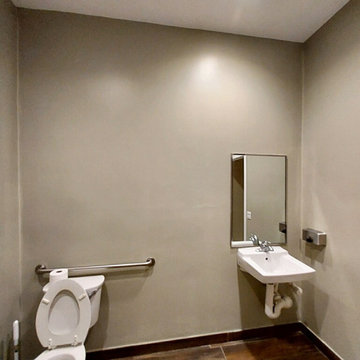Emergency water repair (commercial bathroom)
