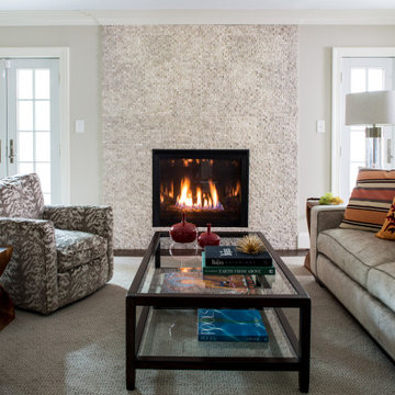 McLean Renovation: Kitchen, sunroom, mudroom, fireplace, basement, outdoor space