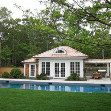 Little Noyac Path Pool House, Southampton, NY