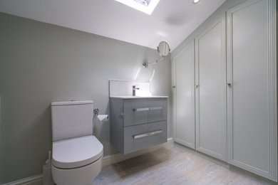 Inspiration for a traditional cloakroom.