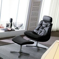Daya Lounge Chair by Bontempi - Armchairs And Accent Chairs