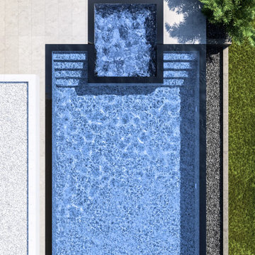 Single story modern house design