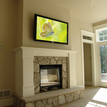 Master Bedroom Television Installation