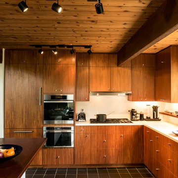 Cape Cod Deck House Kitchen