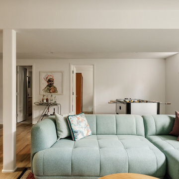 Redefining Mid-Century Style: A Basement Transformation