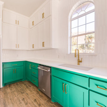 Crisp and clean Tuxedo Kitchen