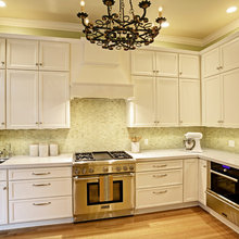 double upper cabinets