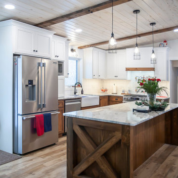 Rustic Kitchen and Ensuite Renovation