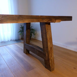 Oud eiken eettafel - Products