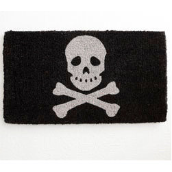 Jolly Roger Doormat - Doormats
